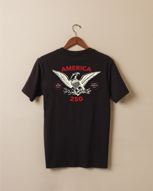 250TH ICONIC EAGLE GRAPHIC TEE