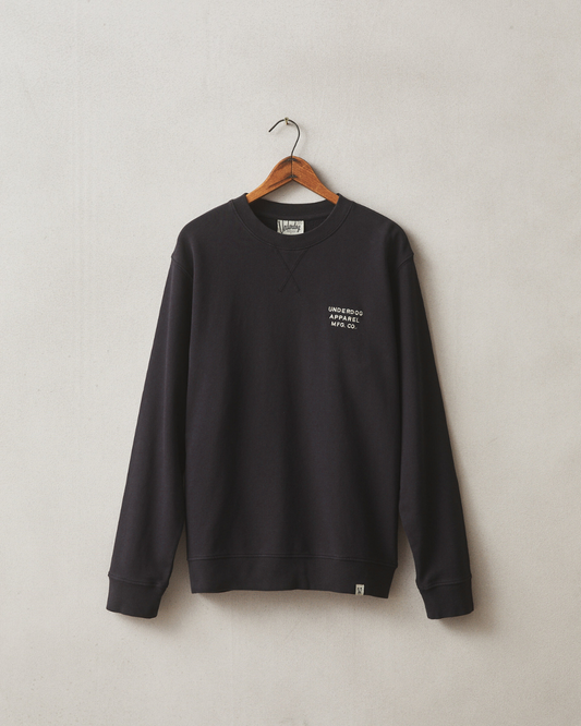 UNDERDOG BY AMERICAN GIANT EMBROIDERED CREWNECK