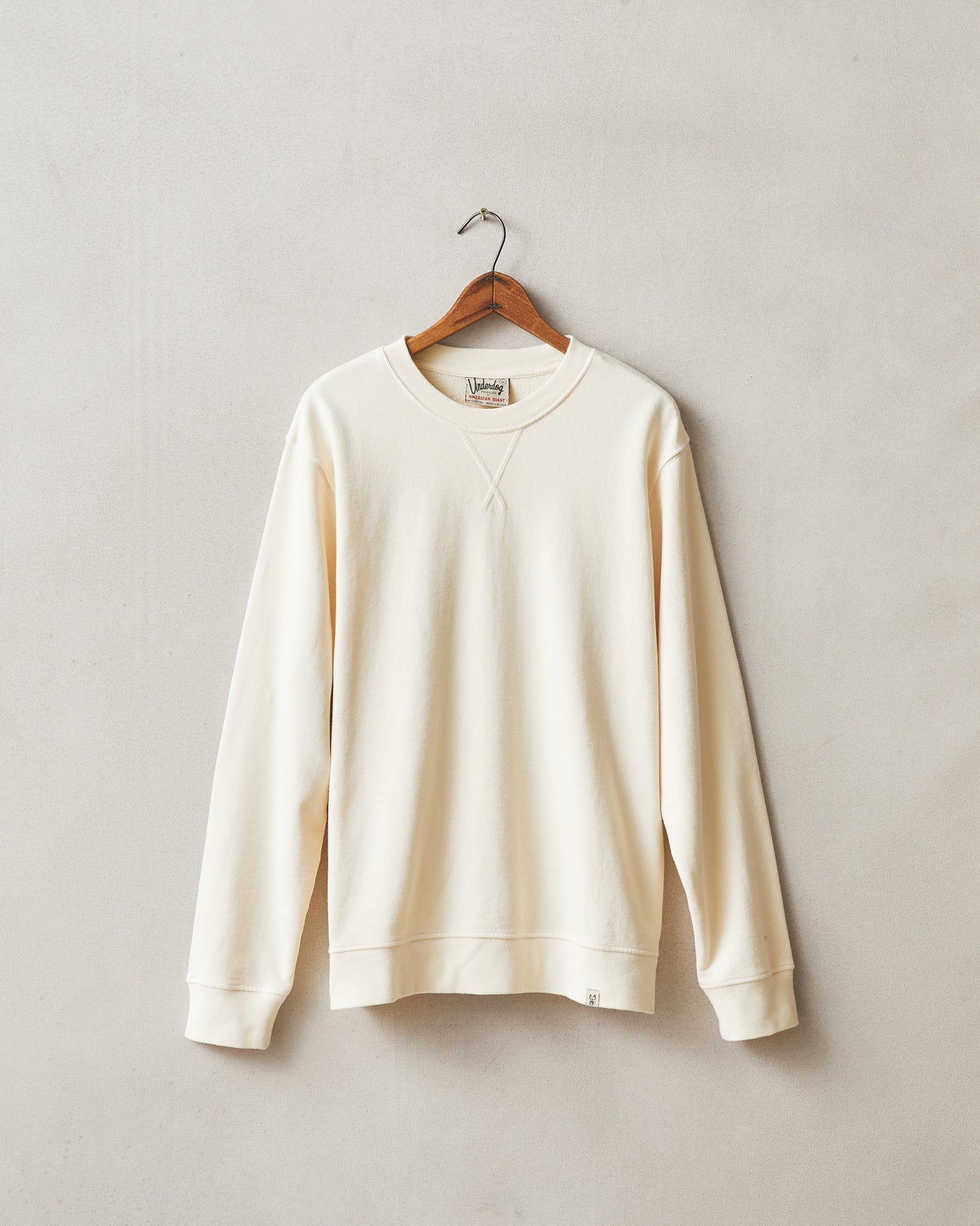UNDERDOG BY AMERICAN GIANT CREWNECK SWEATSHIRT
