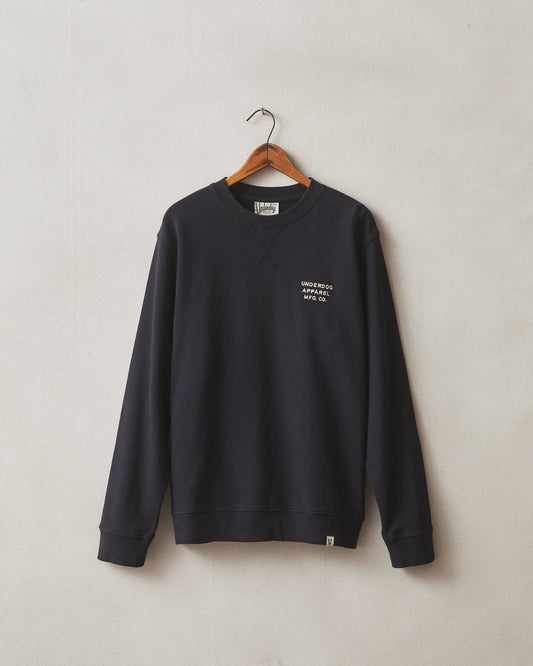 UNDERDOG BY AMERICAN GIANT EMBROIDERED CREWNECK