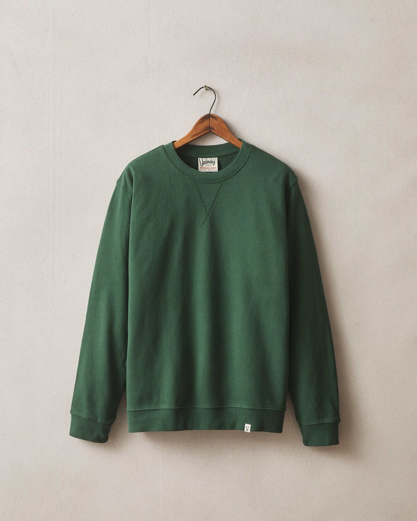 UNDERDOG BY AMERICAN GIANT CREWNECK SWEATSHIRT