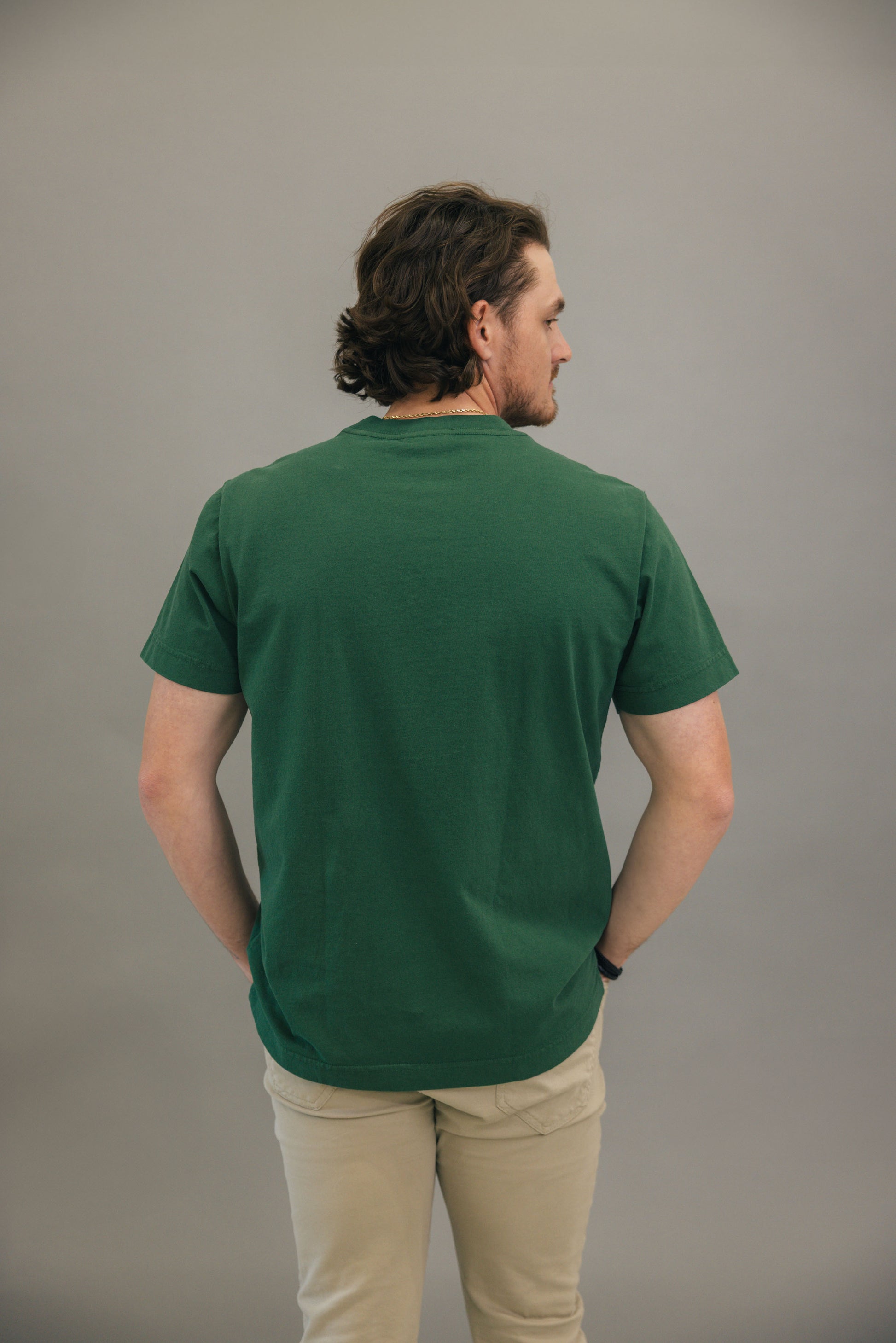Underdog Apparel x AG Solid Pocket Tee Lifestyle Shot
