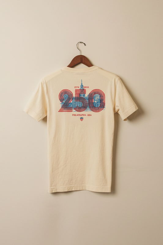 250TH INDEPENDENCE HALL GRAPHIC TEE