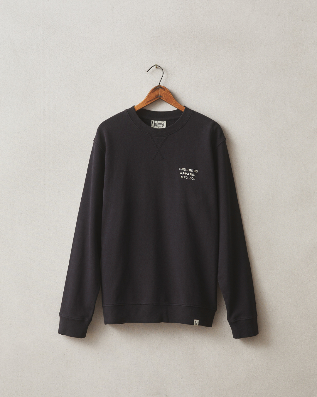 UNDERDOG BY AMERICAN GIANT EMBROIDERED CREWNECK