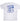 White tee with blue water cooler graphic 