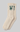 Ivory socks with green dog head logo