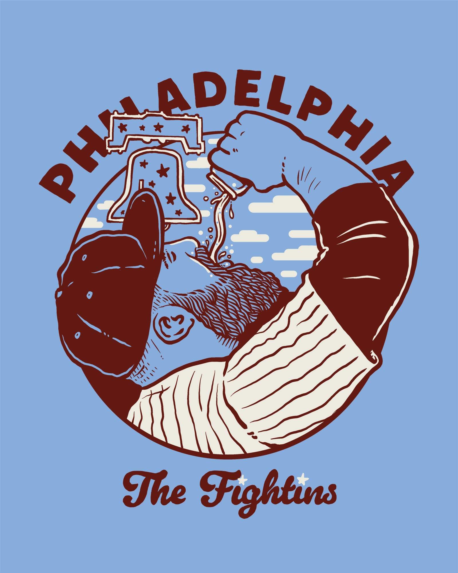 Get that Phillies merch:  sellers have the Fightins swag you