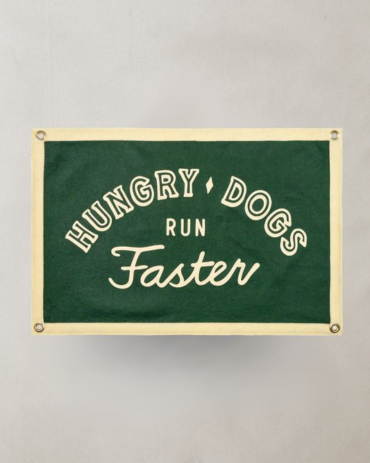 HUNGRY DOGS CAMP FLAG PREORDER
