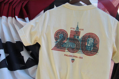 250TH INDEPENDENCE HALL GRAPHIC TEE